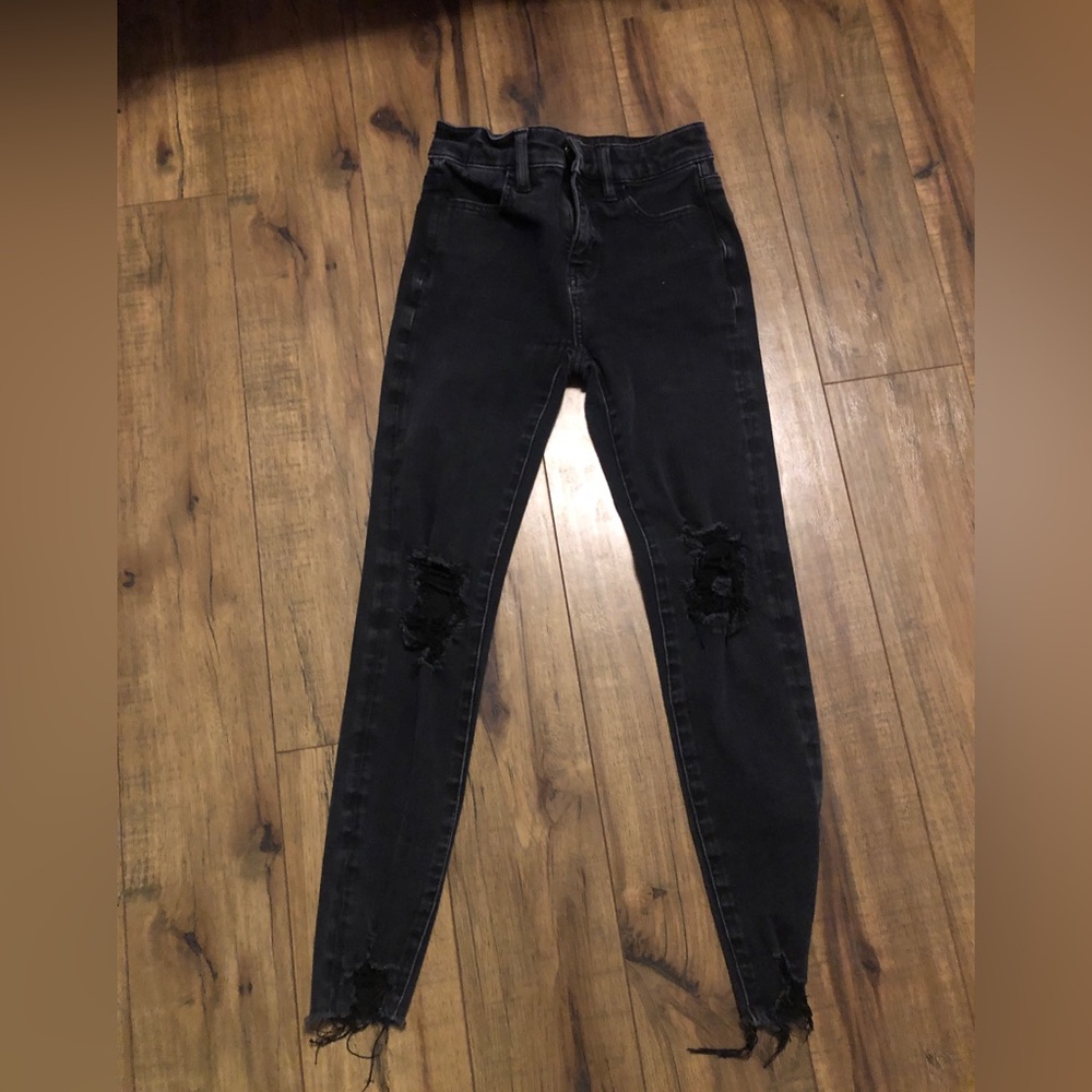 Black american eagle dream jeans!